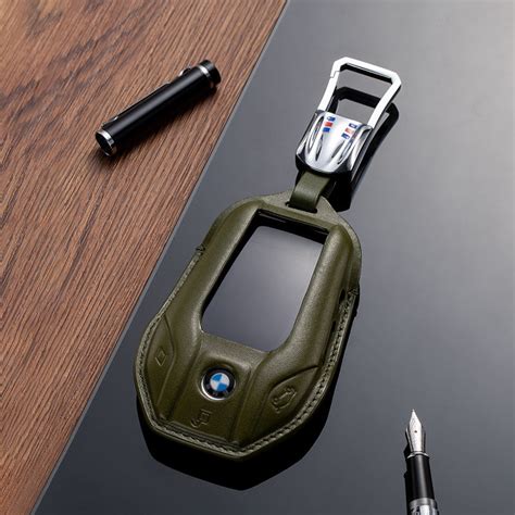 Leather Key Fob Cover for BMW (Model C) – T-Carbon Official Store