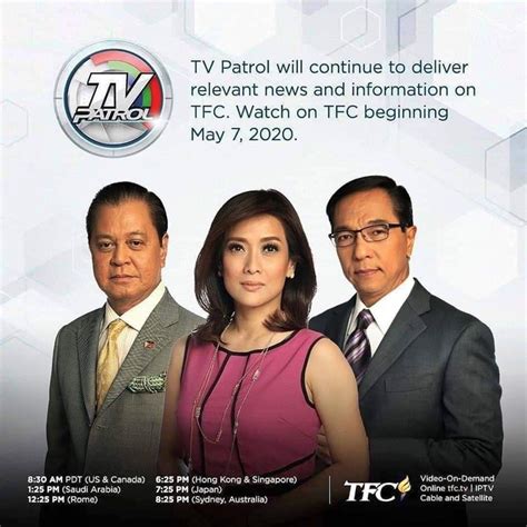 TV Patrol Uses Other Platfroms After ABS-CBN Went Off-Air