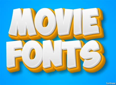 Movie Fonts Text Effect and Logo Design Font