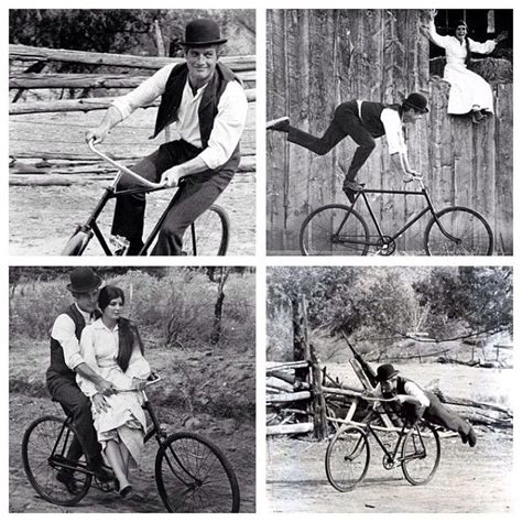 Anyone else love the bicycle scene from Butch Cassidy & the Sundance Kid? PHL just played Burt ...