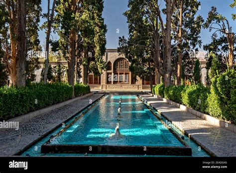 Fin Gardens, Kashan, Iran. UNESCO World Heritage Site Stock Photo - Alamy