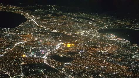 Night view of Manila from the air - Member's own albums - ArtFreaks.com