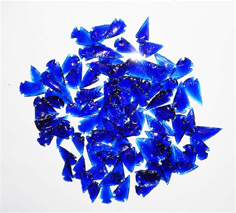 Blue Obsidian Arrowheads – Amayra Crystals