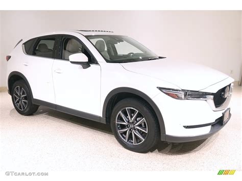 Snowflake White Pearl Mica 2018 Mazda CX-5 Grand Touring AWD Exterior Photo #139284057 ...