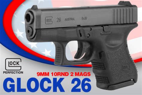 Glock 26 Gen 3 (DISCONTINUED) | Triggers Firearms