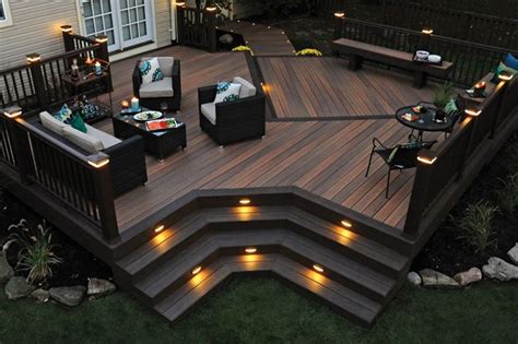 20 Backyard Lighting Ideas You Can Do For Your Homes | Home Design Lover | Patio deck designs ...