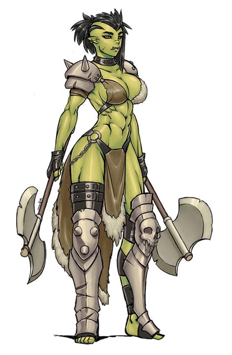 half orc female anime - wallpaperiphoneavengersinfinitywar