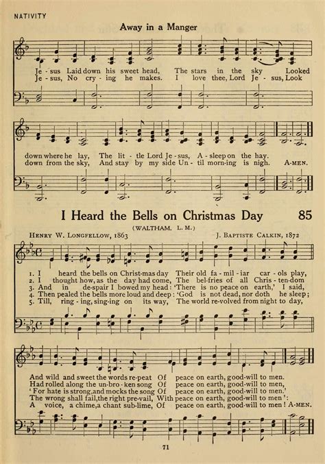 I heard the bells on Christmas day — Hymnology Archive