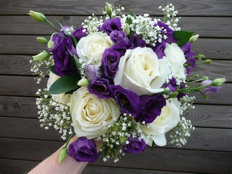Pin by Emily Earith on EMILY'S WEDDING | Yellow wedding flowers, Purple wedding bouquets ...