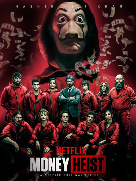 ArtStation - MONEY HEIST - Netflix Series Poster