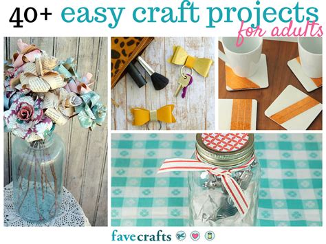 44 Easy Craft Projects For Adults | FaveCrafts.com