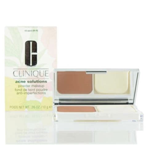 CLINIQUE ACNE SOLUTIONS ACNE SOLUTIONS FOUNDATION 0.35 OZ SAND CLINIQUE/ACNE SOLUTIONS POWDER ...