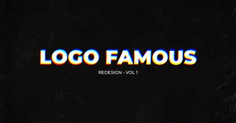 Logo Famous redesign - vol. 1 on Behance