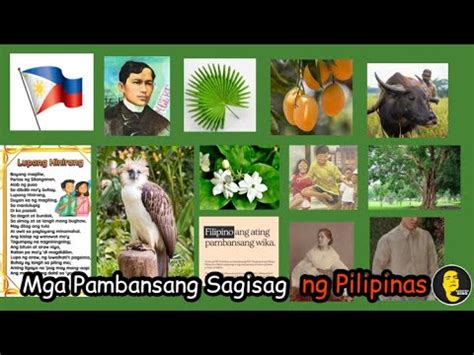 MGA PAMBANSANG SAGISAG NG PILIPINAS | by maestro bino - YouTube