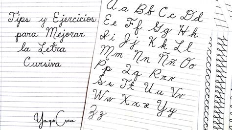 mineral resistencia lazo escritura letra cursiva ejercicios Inapropiado ...