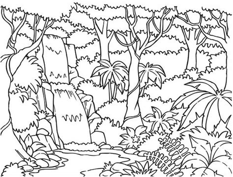 Waterfall #159936 (Nature) – Free Printable Coloring Pages