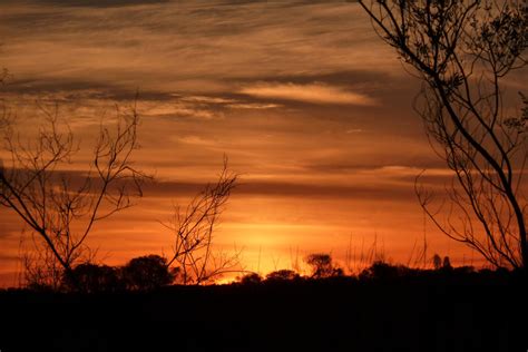 Outback Sunset by RedCrimson on DeviantArt