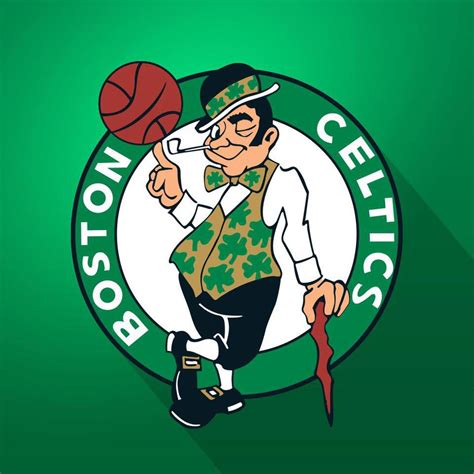 The Boston Celtics - Green Uniforms, Shamrocks and Lucky the Leprechaun