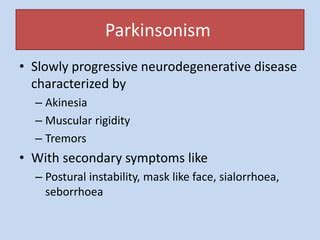 Parkinsonism treatment | PPT