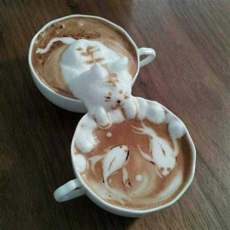 Baristas With Hidden Artistic Skills (26 photos) | Latte art, Coffee art, Coffee latte