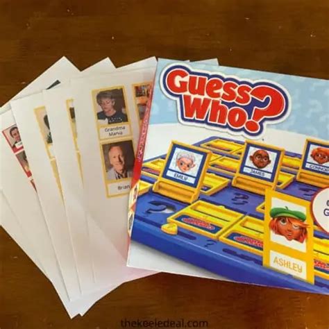 DIY Guess Who Personalized Game - The Keele Deal