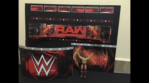 WWE RAW Custom Entrance Stage (For Sale) - YouTube