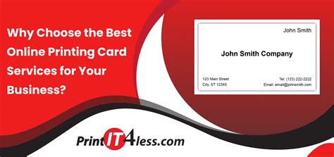 Why Choose the Best Online Printing Card Services