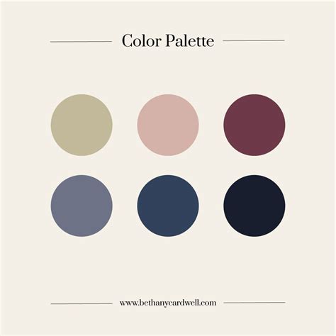 Sophisticated glam color palette - Navy Blue Gray Burgundy Pink Gold ...