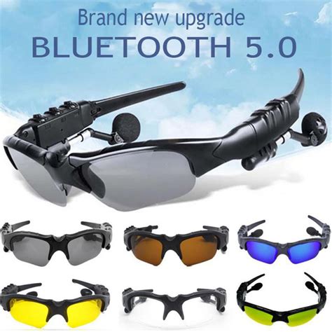 Newest Bluetooth 5.0 Glasses Fashion Riding Sunglasses Bluetooth ...