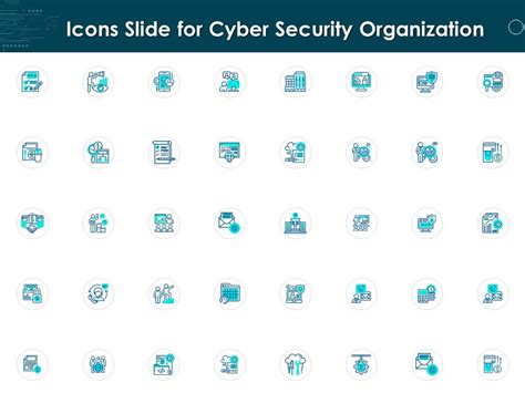 Icons Slide For Cyber Security Organization Ppt Powerpoint Presentation ...