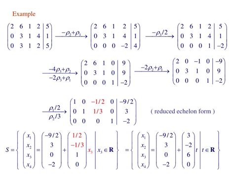 PPT - III. Reduced Echelon Form PowerPoint Presentation, free download - ID:4815332