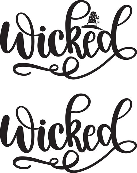 Wicked Halloween Vector File 9794586 Vector Art at Vecteezy