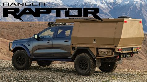 Ranger Raptor camper build? Checking out the new 2024 Ford Ranger ...