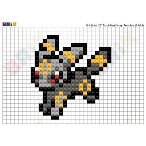 Pokemon Pixel Art Grid Eevee