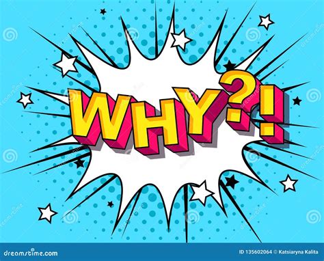 Why Comic Vector Cartoon Illustration Explosions. Comics Boom Stock Vector - Illustration of ...