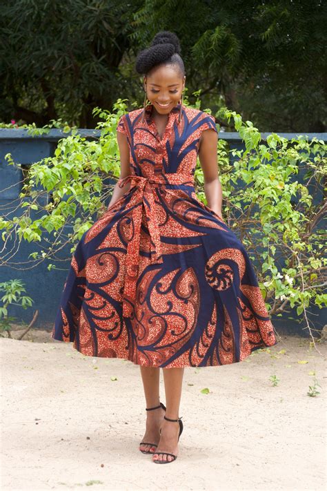 REHEMA African Print Ankara Pencil Dress - African Dresses Styles - Naborhi