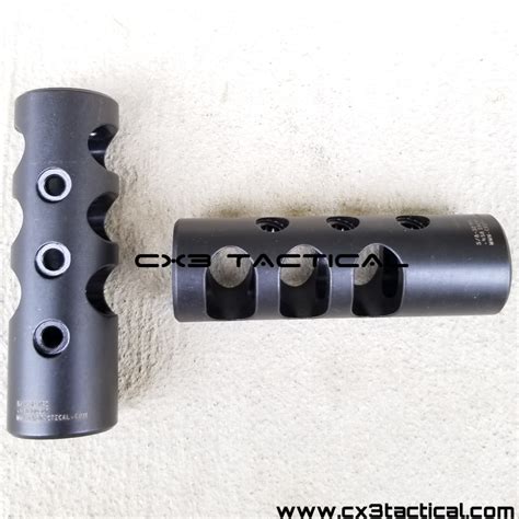 .458 Socom Muzzle Brake Compensator 5/8-32 TPI 458 SOCOM - CX3TACTICAL™