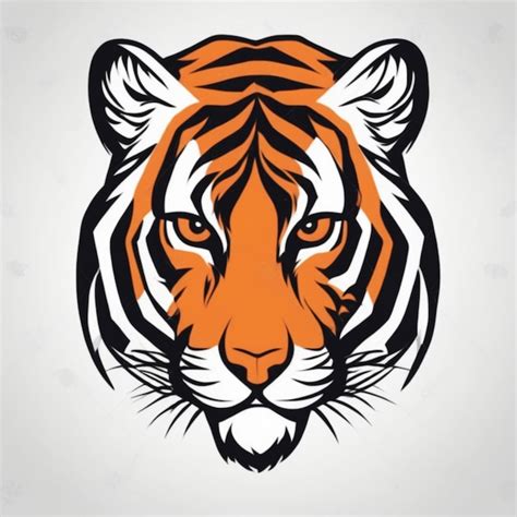 Premium AI Image | Tiger Logo