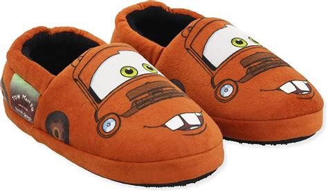 Disney Cars Plush Slippers for Toddler Boys