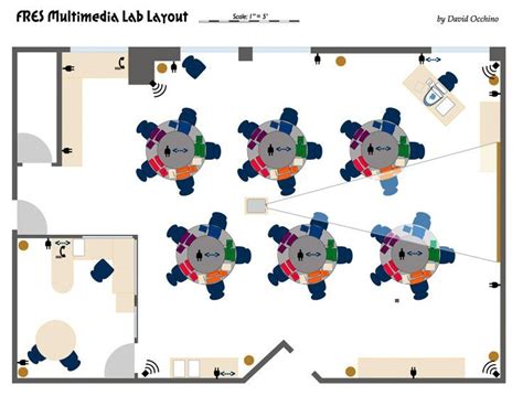 Layout | Computer lab design, School computer lab design, School computer lab