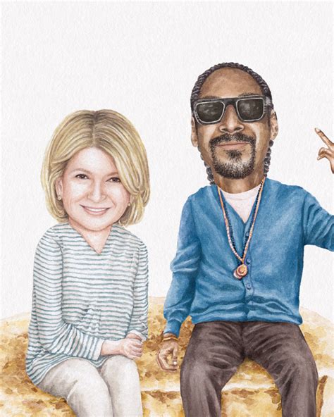 Martha and Snoop – Celebs On Sandwiches