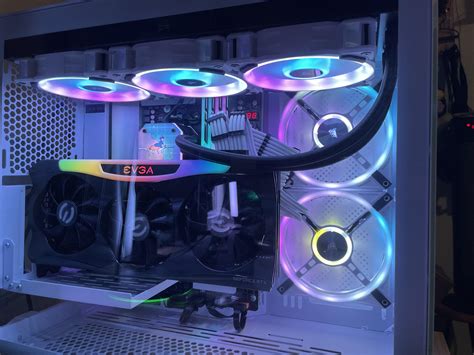 O11 Mini with Top Mounted 360 AIO & Vertical GPU Mount : r/lianli