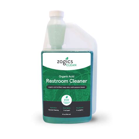 Concentrated Bathroom Cleaner | Organic Acid Restroom Cleaner