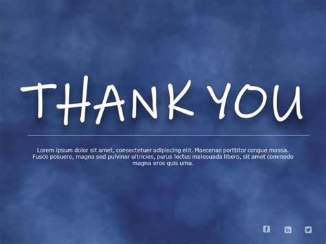 Thank You Slide 21 PowerPoint Template