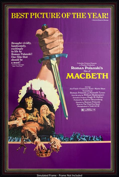 Macbeth (1971) Original One-Sheet Movie Poster - Original Film Art ...