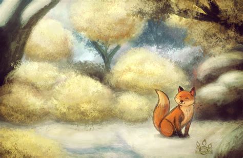 Winter Fox by tamaraR on DeviantArt