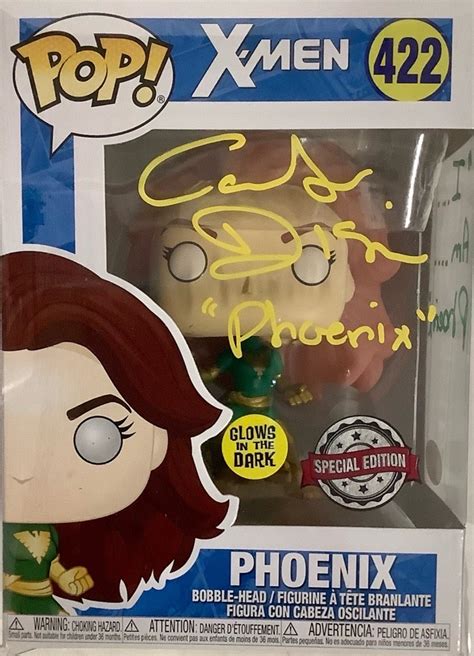 X-Men : Pop Figure - Phoenix (Glow) Catherine Disher Autograph ...