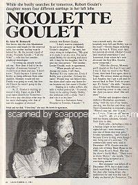 10-13-81 US Magazine KRISTY MCNICHOL-NICOLETTE GOULET | Soap Opera World