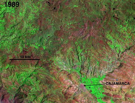 Yanacocha gold mine, Peru, 1989 | Satellite view showing the… | Flickr