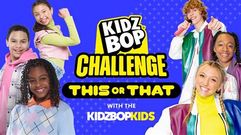 KIDZ BOP Kids - This Or That (Challenge Video) - YouTube